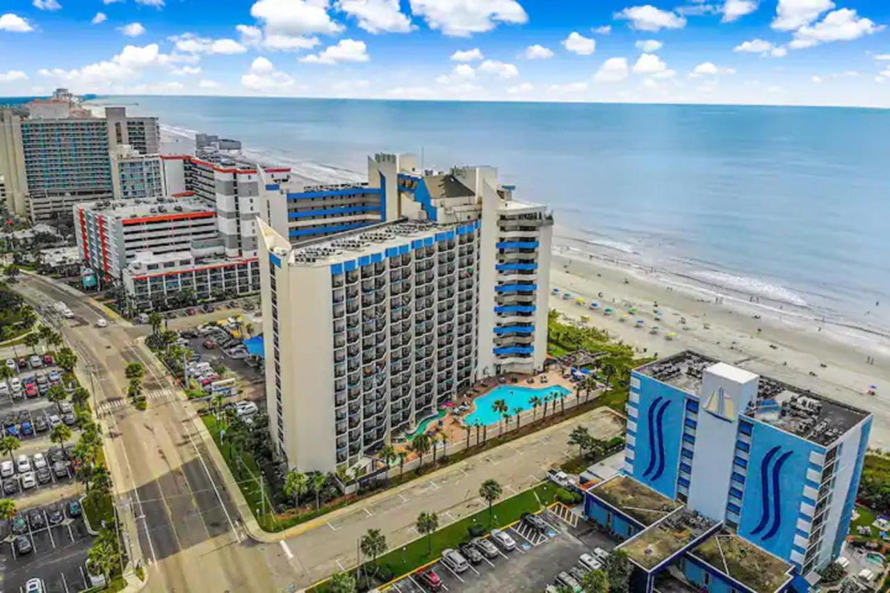 New ! Unique Oceanfront Condo At Ocean Reef Resort-Free Parking - Amazing Pools Миртл-Бич Экстерьер фото